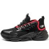 Donald Lightweight Steel Toe Shoes Comfortable Full Black
