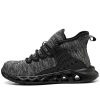 Steven Steel Toe Work Shoes for Men Gray