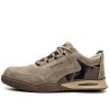 Swirl Non-Slip Steel Toe Comfortable Safety Work Shoes Khaki