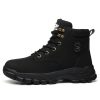 Barton Waterproof Steel Toe Safety Work Boots Yellow
